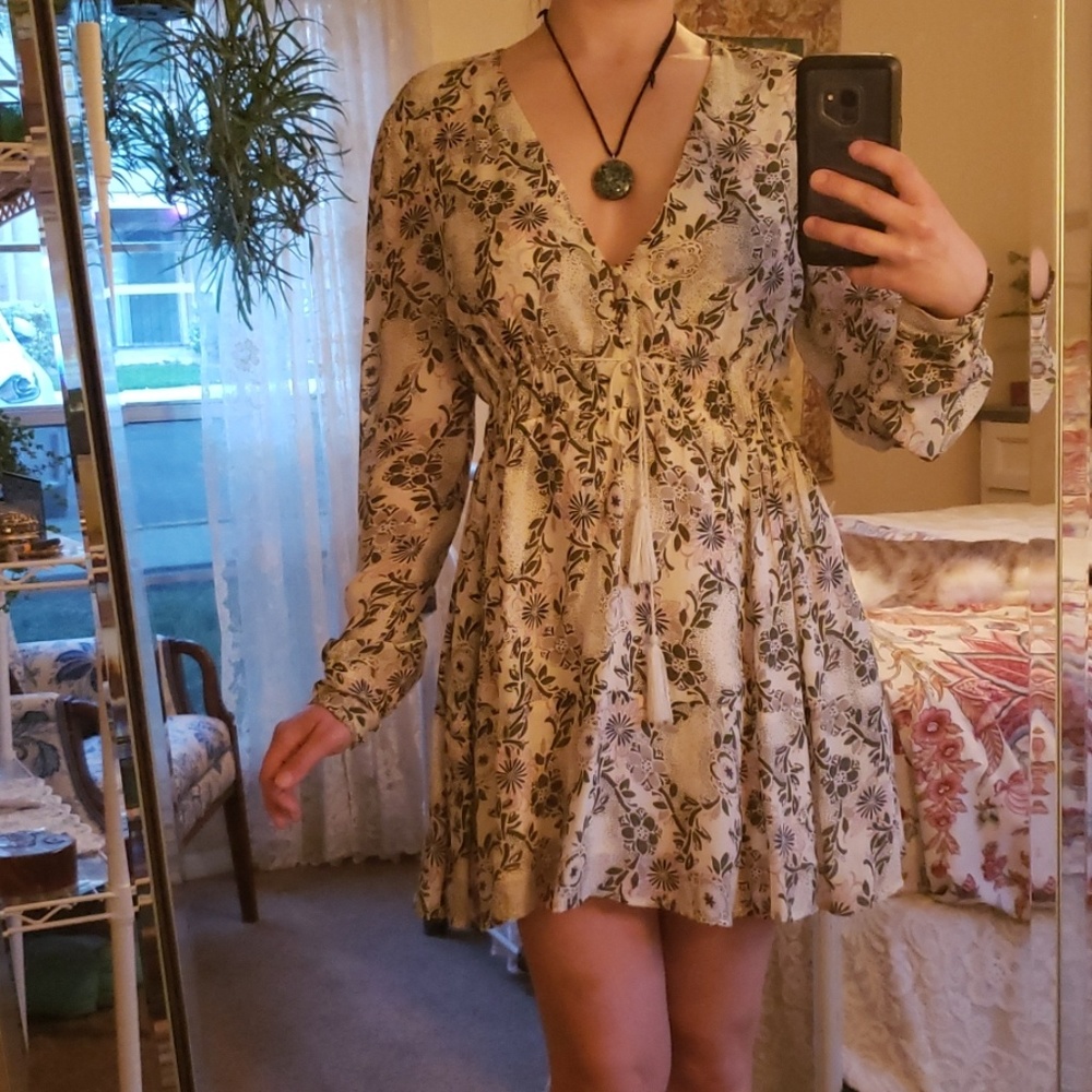 Floral vintage inspired dress